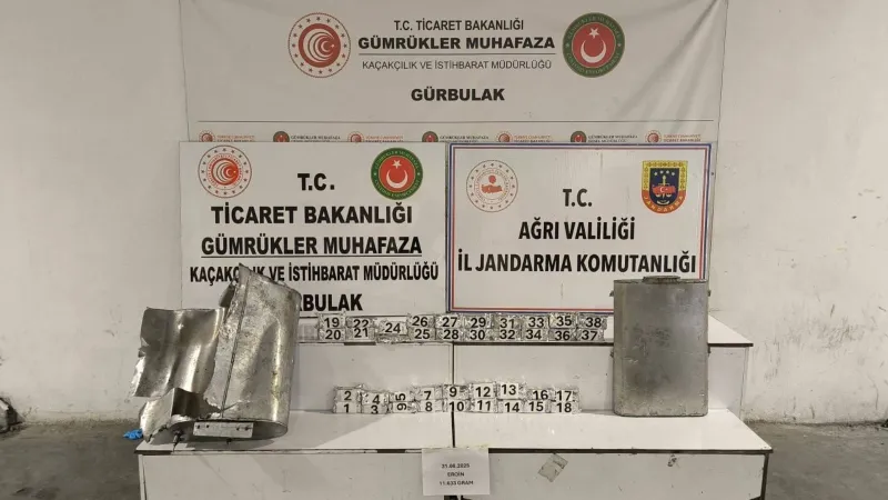 Tırın Yakıt Deposunda Eroin! Gümrükte Şok Baskın