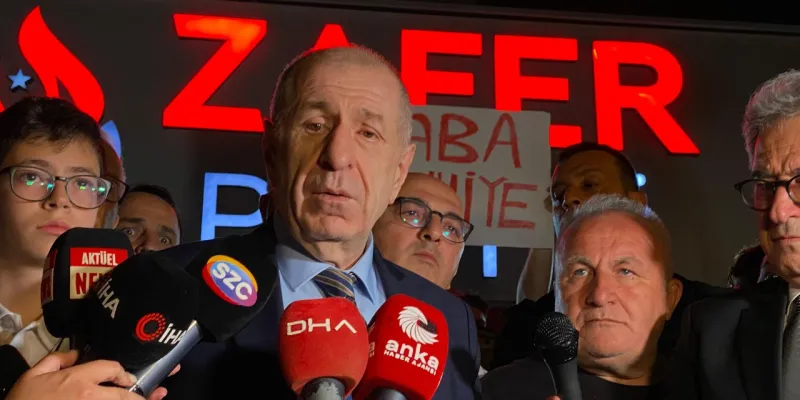 Ümit Özdağ Tahliyesinin Ardından Ankara’da Parti Genel Merkezinde Açıklama Yaptı