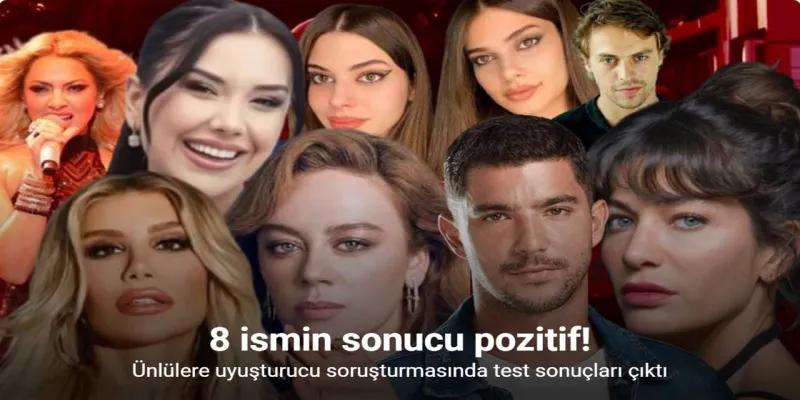 Ünlüler Dünyası Şokta! Hangi 8 Ünlü Uyuşturucu Kullandı?