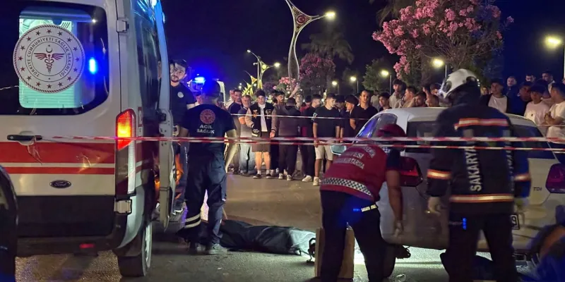 Yolun karşısına geçmeye çalışan yaya, otomobilin çarpmasıyla öldü