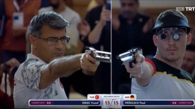 Yusuf Dikeç yine ekipmansız yarıştı, Mustafa İnan'la birlikte altın madalya kazandı!